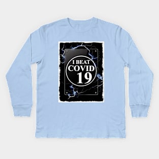 Covid 19 Kids Long Sleeve T-Shirt